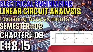 Linear Circuit Analysis  Chapter08  E815  Basic Engineering Circuit Analysis [upl. by England230]