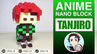 Nano Block Tanjiro Demon Slayer Build  Original Made by CallysID [upl. by Dustan443]