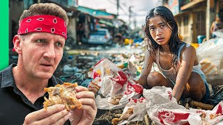 The Philippines Heartbreaking Street Food Garbage Can Chicken  Pag Pag [upl. by Natfa]