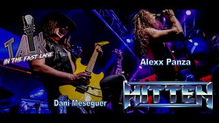 Hitten  Dani Meseguer and Alexx Panza  Hair Metal Influences Writing quotWhile Passion Lastsquot Album [upl. by Iz]