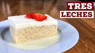 Easy Tres Leches Cake  Bigger Bolder Baking [upl. by Asoral]