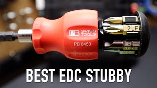 PB Swiss Tools Insider Stubby Screwdriver vs Klein  PB 8453 [upl. by Cynera442]