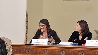 Incontro con Barbara Bartolotti lintervento dellavv Angelina Aveni del Lions Club Castroreale [upl. by Rakel841]