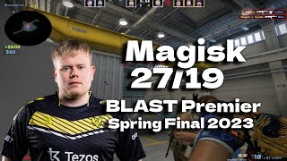 CSGO POV Vitality Magisk 2719 vs G2 NUKE  BLAST Premier Spring Final 2023 [upl. by Lidstone]