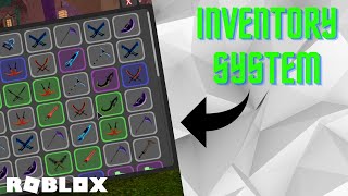 How to Make an Inventory System  Roblox Studio [upl. by Aleahc]