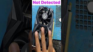 Gtx 1660 super not detected  1660 super not detecting viral newvideo best [upl. by Annitsirhc]