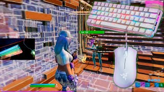 MotoSpeed Ck61 Fortnite ASMR Chill🤩Gameplay Satisfying Keyboard Fortnite 144 FPS Smooth [upl. by Portland]