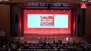 Arbeitszeitkonferenz der IG Metall in Mannheim  Impressionen 27062017 [upl. by Huesman286]