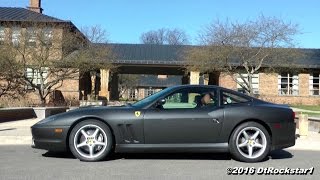 Ferrari 550 Maranello Ripping the Streets [upl. by Nine]