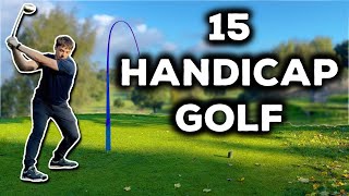 What 15 Handicap Golf Looks Like EVERY SHOT [upl. by Natale604]