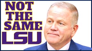 A Different LSU Under Brian Kelly  Report from Practice [upl. by Nahsyar]