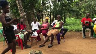 Liberian Traditional music  Monrovia Liberia [upl. by Ortrude]