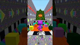 Minecraft OHIO Parkour Challenge🕸 CatNap💜 x Veggie Dance🥒 vs Circus Pomni minecraft shorts [upl. by Etnovaj]