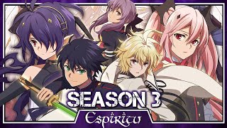 Seraph of the End Season 3 Release Date Situation  Owari no Seraph [upl. by Jillene]