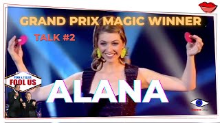 How does ALANAs Magic Girl Power WOW Penn amp Teller Fool Us 2 [upl. by Rabbaj]