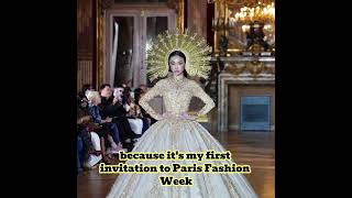 Maymay Entrata Shines as a Model at Paris Fashion Week MaymayEntrata ParisFashionWeek LeoAlmodal [upl. by Harvison757]