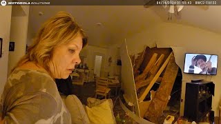 Drunk City Administrator Destroys Her House and Neighbors Car [upl. by Ecidnarb694]