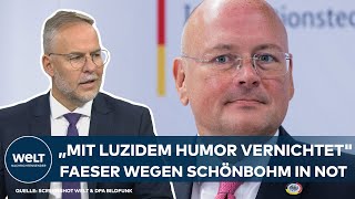 quotMIT LUZIDEM HUMOR VERNICHTETquot ZDFSendung löst Politik Skandal aus  Faeser wegen Schönbohm in Not [upl. by Strickman30]