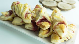 Puff Pastry Danishes Recipe [upl. by Nairb]