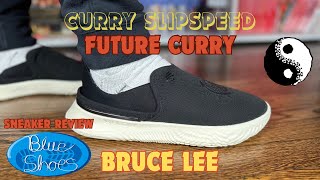 Curry Slipspeed Bruce Lee Double Sneaker Review Most Functional Curry Yet [upl. by Eirruc339]