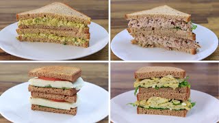 5 Healthy Sandwich Recipes [upl. by Lillywhite225]