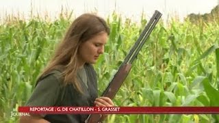 Chasse  Rencontre avec une jeune chasseuse Vendée [upl. by Ahsekam]