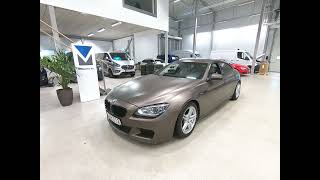 BMW 640 D GRAN COUPÉ MSPORT BO KOMFORT SE UTRUSTNING [upl. by Kirbie]