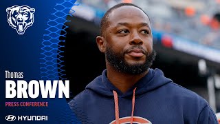 Thomas Brown on setting the tone  Chicago Bears [upl. by Cown]