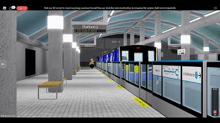 Roblox Delta Line Project  Delta Express Train Guildford Road to Brentwood North [upl. by Anilad]