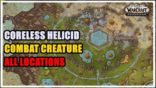 Coreless Helicid All Locations WoW [upl. by Innig]