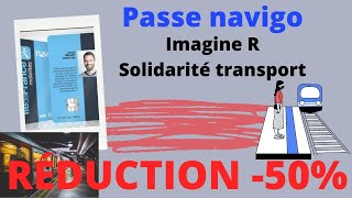 Réduction PASS NAVIGO 50  ETUDIANT ET SANS PAPIERS تخفيض [upl. by Sile]