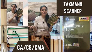 Review of Taxmann Scanner for December 2021  CACSCMA  Saturday Video [upl. by Ellehs]