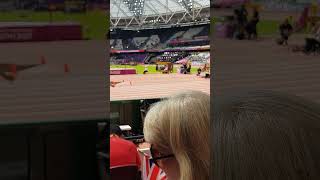 Mutaz Barshim  High Jump  226m  London World Championships 2017  Qualification shorts reels [upl. by Anelle]