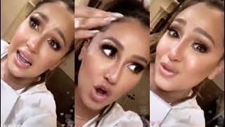 Adrienne Bailon cries on Instagram Live and reveals special news Full QampA [upl. by Aliahkim61]