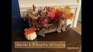 Autumn Vibes In The Dining Room And Living Room autumndecor homestyle falldecorating [upl. by Edik]