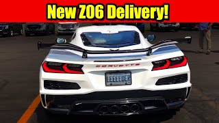 2024 Z06 Corvette Delivery [upl. by Verile662]