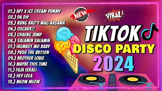 New VIRAL TIKTOK DISCO PARTY 2024  DJ JOHNREY DISCO REMIX [upl. by Hannavahs]