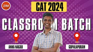 Announcing CAT 2024 Classroom Batch  CAT23 or 24  2IIM CAT preparation [upl. by Mcmaster]