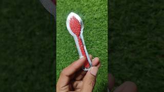 fruits ball spoon 🥄  jelly candy chocolaty choclaty sourcandy chocolatedessert [upl. by Leatri]