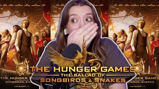 I Finally Watched The Hunger Games The Ballad of Songbirds amp Snakes  REACTION [upl. by Whiteley]