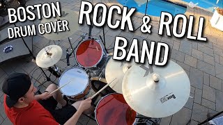 Rock amp Roll Band  Drum cover  Boston [upl. by Landon]