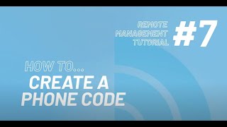 7 How To Create A Phone Code  Intratone Remote Management Portal Tutorial [upl. by Nahtnanhoj]