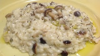 Risotto con Funghi Pioppini o Chiodini [upl. by Eiltan]