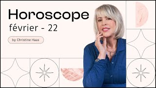 Horoscope Février 2022 ❄️ par Christine Haas [upl. by Ylimme478]