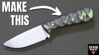 Knife Making 101 How To Make Your First Knife [upl. by Niltyak]