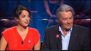 Qui veut gagner des millions  Alain Delon et Anouchka Delon 13072013 [upl. by Wanids]