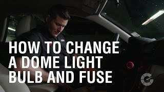 How To Change A Dome Light Bulb And Fuse  Autoblog Wrenched [upl. by Jessabell]