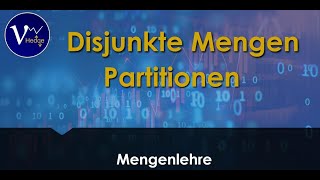 Disjunkte Menge Partition Rechenregeln für Mächtigkeit von Mengen [upl. by Einreb]