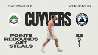 Andrej Cuyvers 22 points vs SKT Ieper I CLUTCH BUCKETS 🦍🔥 [upl. by Conlin]