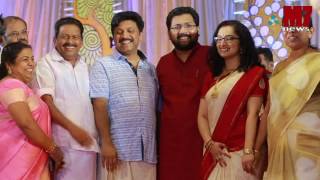 KS Sabarinathan MLA weds Divya S Iyer IAS  Wedding Reception Highlights  M7news [upl. by Derdlim220]